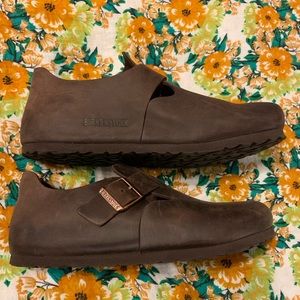 Oiled Leather Birkenstock Clog
